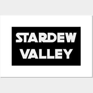 Stardew Valley S t a rwars inspired logo Posters and Art